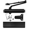 Lawrence Manual, Hydraulic, Door Closer, Heavy Duty Interior and Exterior, Matte Black LH816-US19 - alternate 3